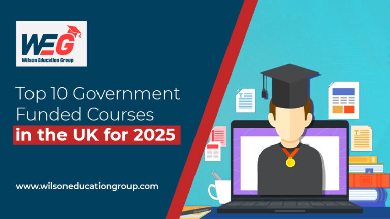 Top 10 Government-Funded Courses in the UK for 2025 - Wilson Education ...